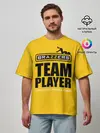 Мужская футболка оверсайз / Brazzers Team player