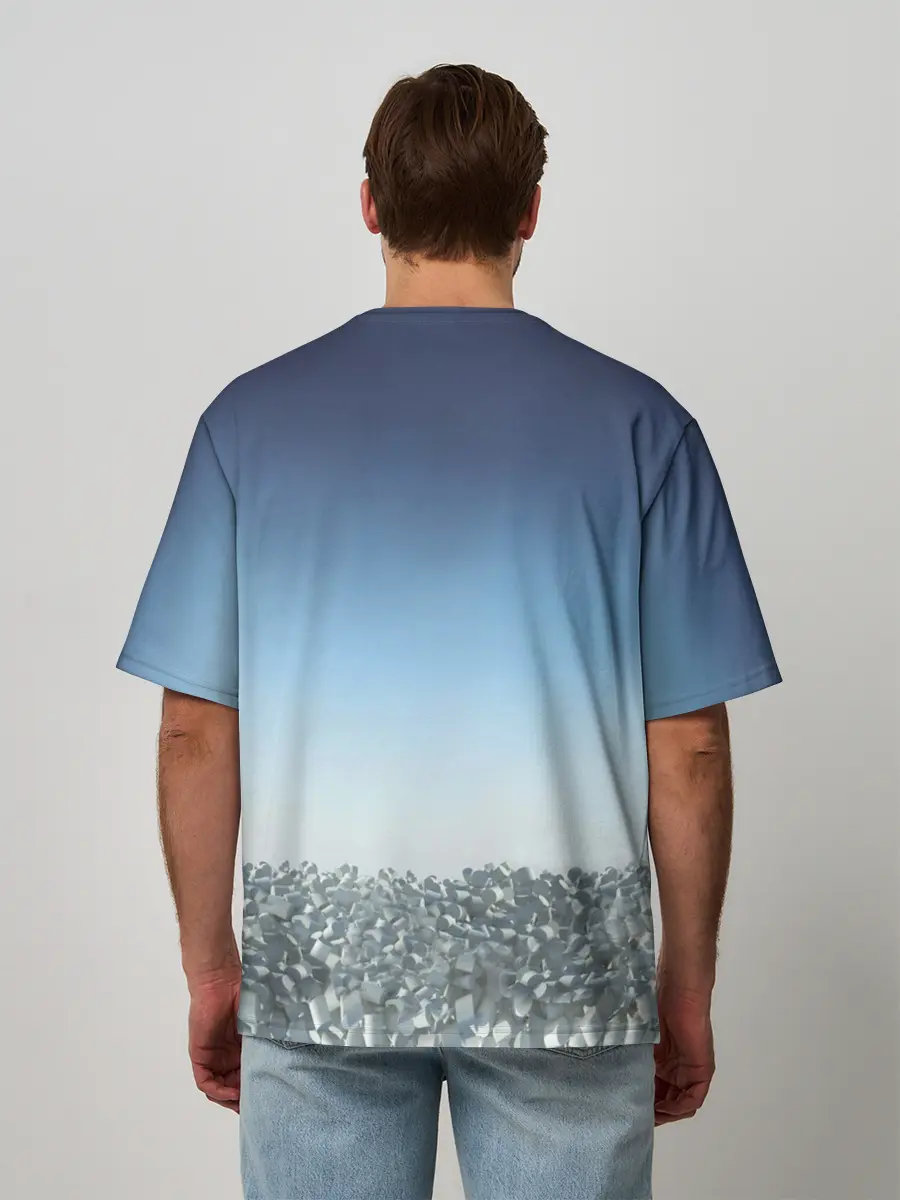 Мужская футболка оверсайз / Marshmello