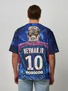 Мужская футболка оверсайз / Неймар младший