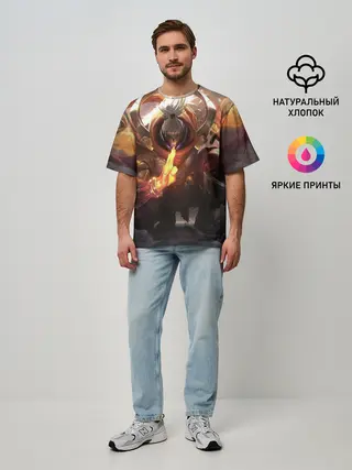 Мужская футболка оверсайз / ЛИГА ЛЕГЕНД