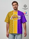 Мужская футболка оверсайз / LA LAKERS