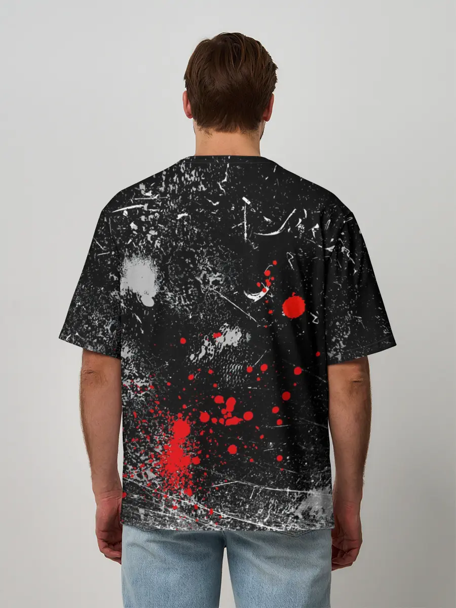 Мужская футболка оверсайз / Рок Группа Слипкнот | Slipknot Гранж