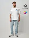 Мужская футболка оверсайз / BMW / БМВ