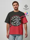 Мужская футболка оверсайз / Toronto Raptors BR