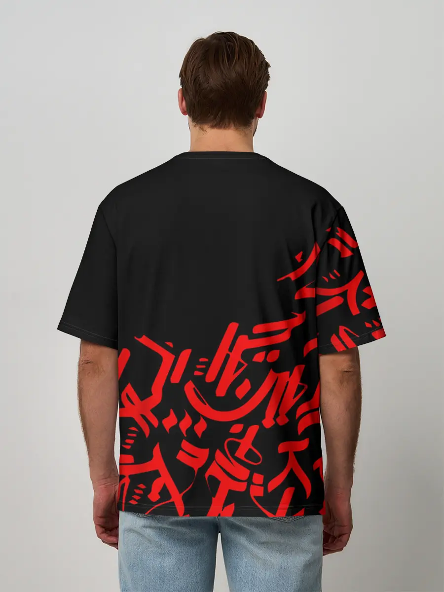 Мужская футболка оверсайз / 6ix9ine Tekashi