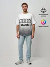 Мужская футболка оверсайз / Audi