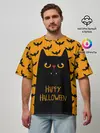 Мужская футболка оверсайз / Happy Halloween