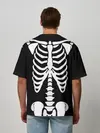 Мужская футболка оверсайз / Скелет