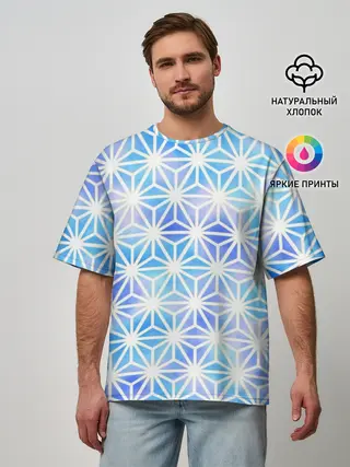 Мужская футболка оверсайз / Яркий