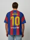 Мужская футболка оверсайз / Messi home 20-21