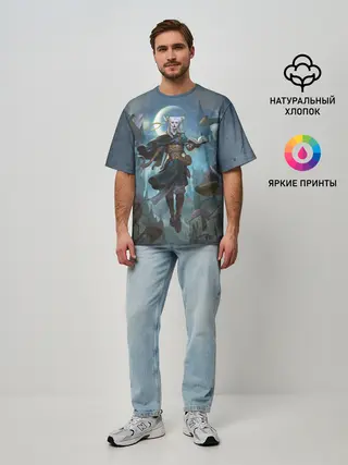 Мужская футболка оверсайз / Tamiyo