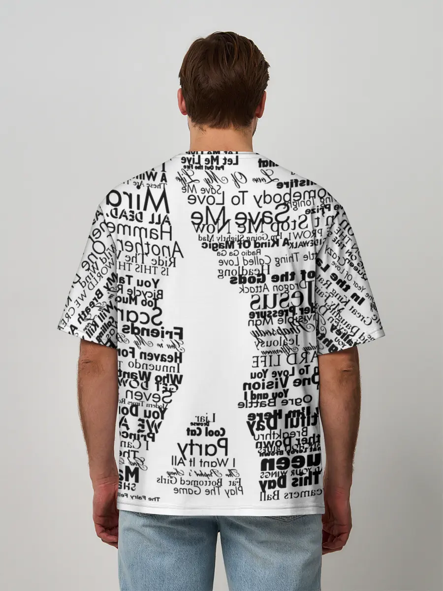 Мужская футболка оверсайз / Queen