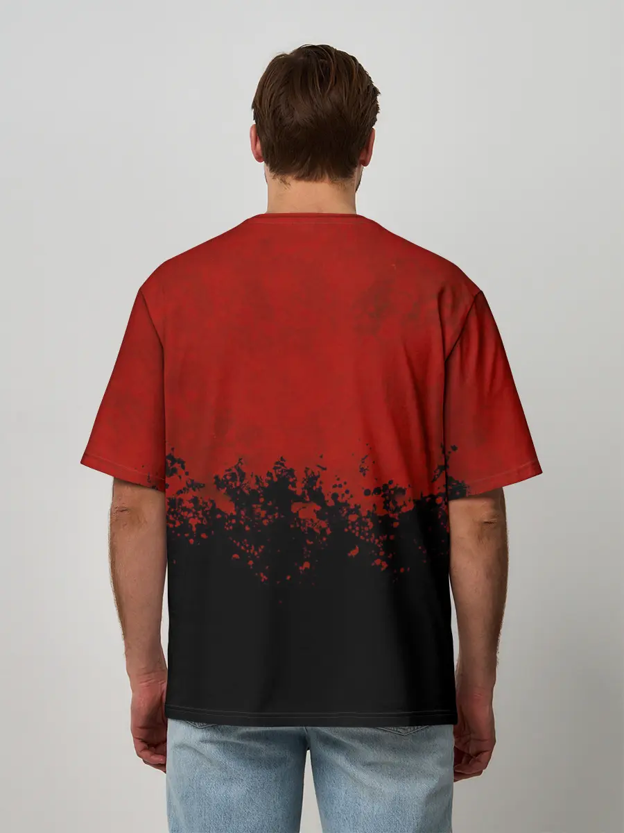 Мужская футболка оверсайз / Cyberpunk 2077 | Samurai.