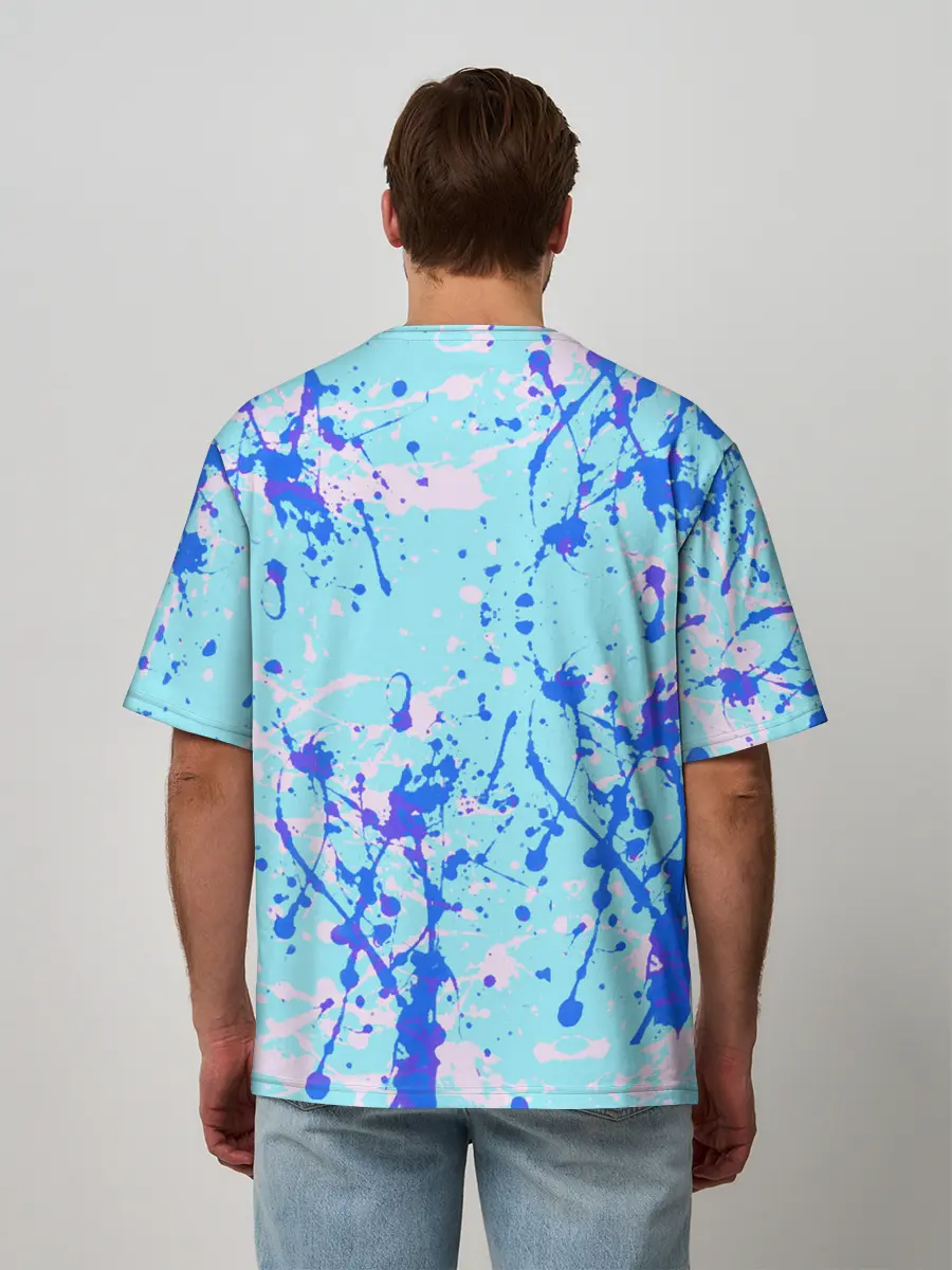 Мужская футболка оверсайз / Pikachu