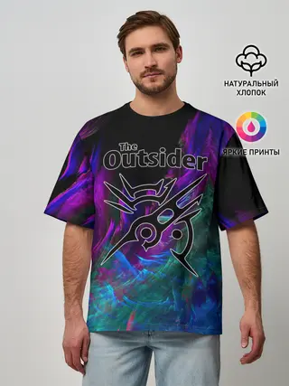 Мужская футболка оверсайз / The Outsider