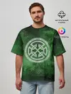 Мужская футболка оверсайз / Кельтский Узел