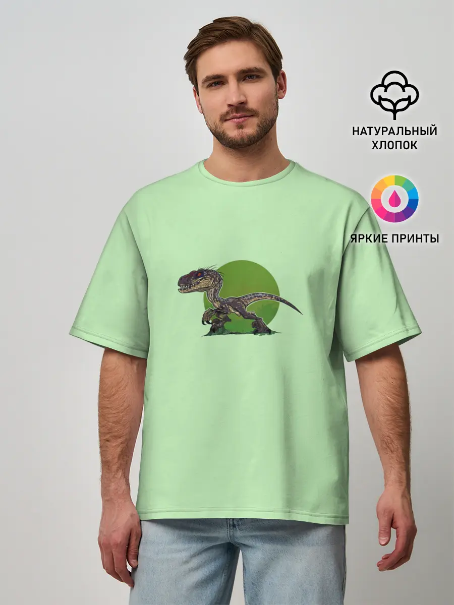 Мужская футболка оверсайз / IndoR