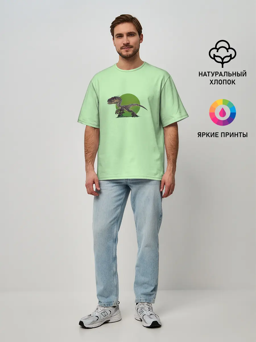 Мужская футболка оверсайз / IndoR