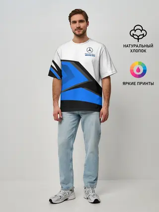 Мужская футболка оверсайз / Mercedes-AMG