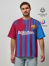 Мужская футболка оверсайз / Ансу Фати Барселона 2021/2022