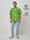Мужская футболка оверсайз / Green Slime