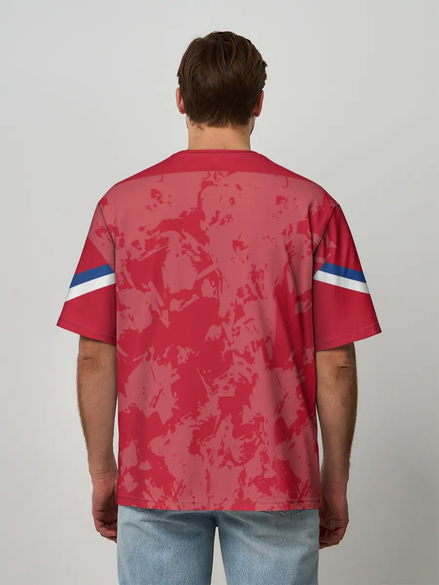 Мужская футболка оверсайз / Сборная России 2020 Exlusive