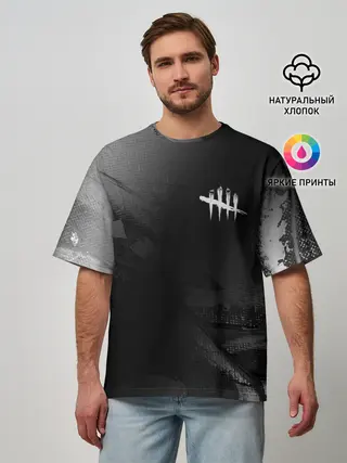 Мужская футболка оверсайз / DEAD BY DAYLIGHT