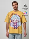 Мужская футболка оверсайз / NO GAME NO LIFE