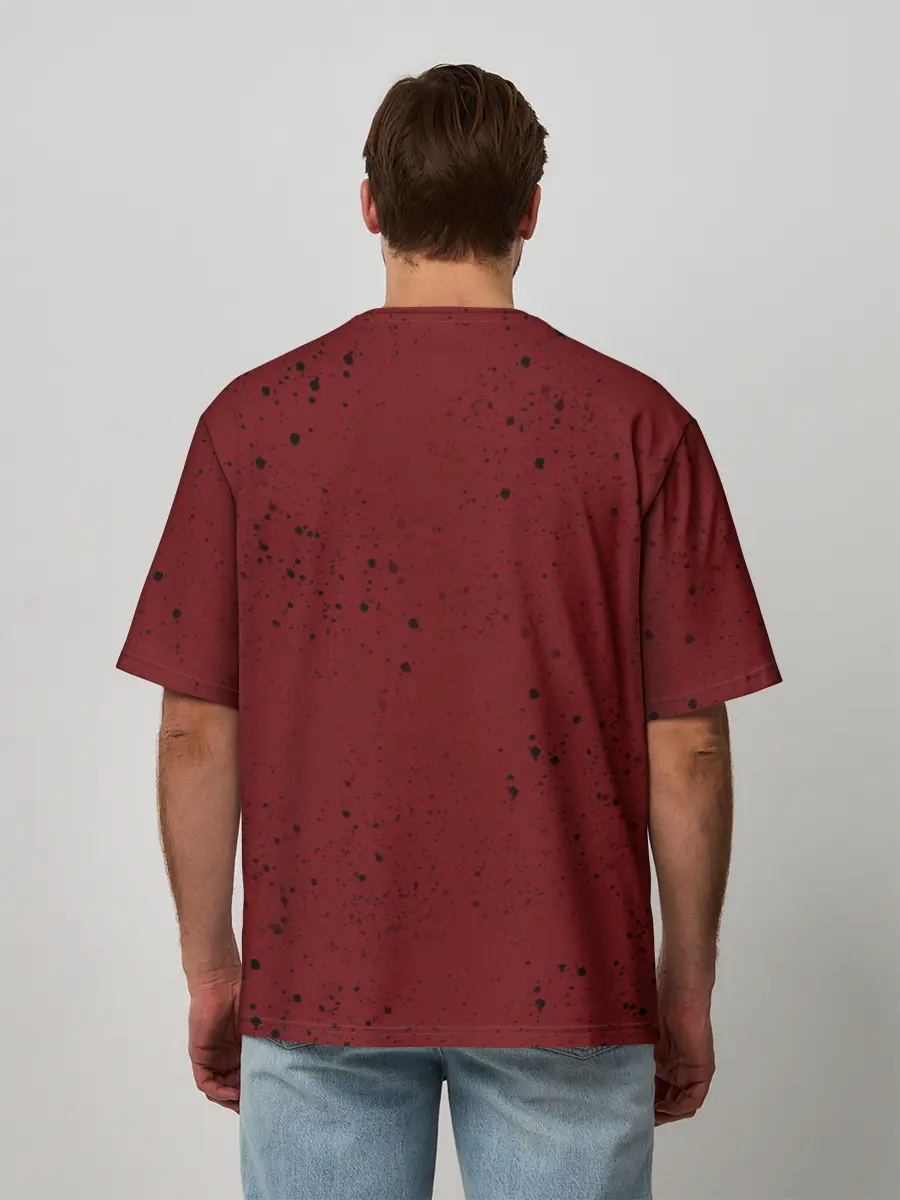 Мужская футболка оверсайз / Resident Evil 8 Димитреску