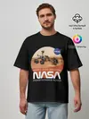 Мужская футболка оверсайз / NASA - Perseverance