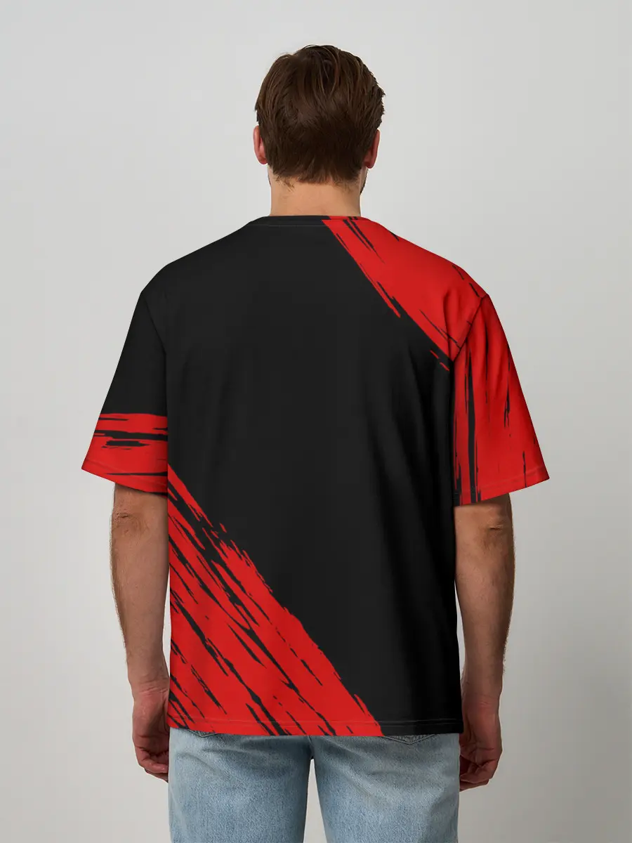 Мужская футболка оверсайз / Cross fire X