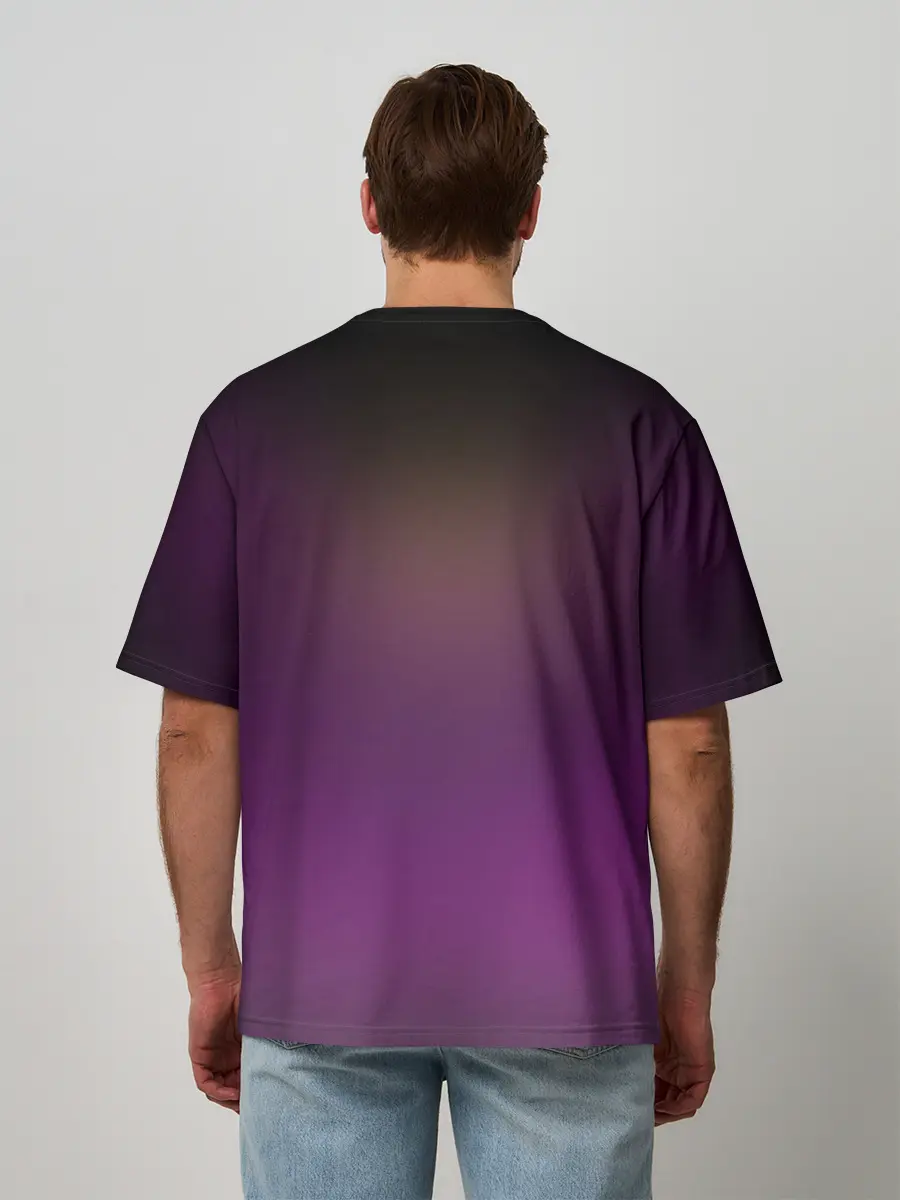 Мужская футболка оверсайз / Vaporwave