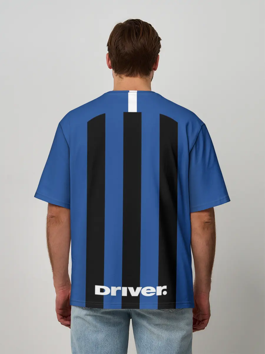 Мужская футболка оверсайз / Интер 19-20 home