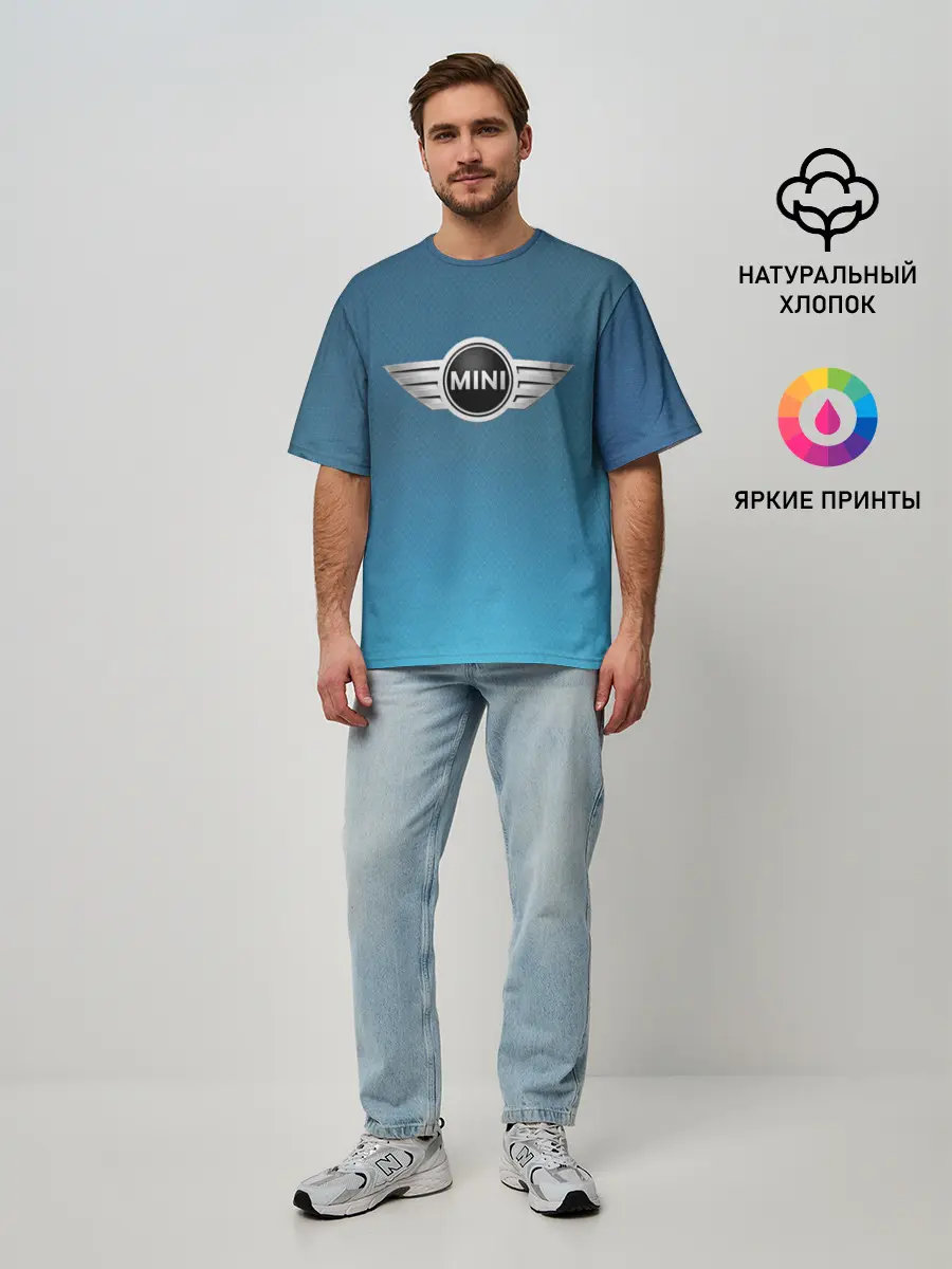 Мужская футболка оверсайз / mini