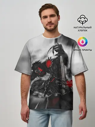 Мужская футболка оверсайз / Sekiro shadows die twice