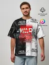 Мужская футболка оверсайз / WAR THUNDER / ВАР ТАНДЕР