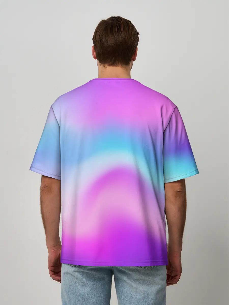 Мужская футболка оверсайз / Мороженое | Ice Scream | Череп