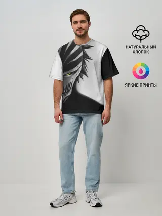 Мужская футболка оверсайз / ИЧИГО ПУСТОЙ | BLEACH