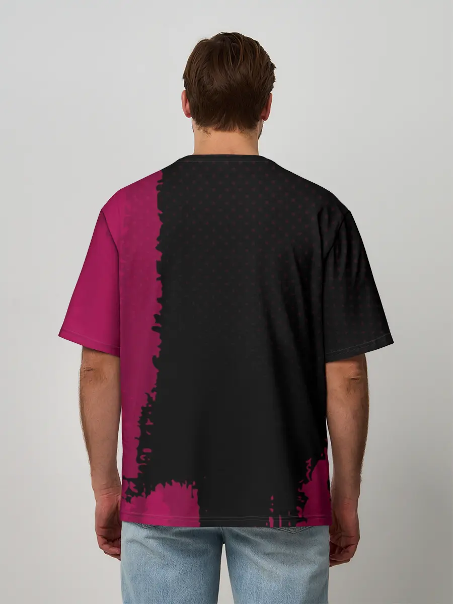 Мужская футболка оверсайз / Barcelona sport