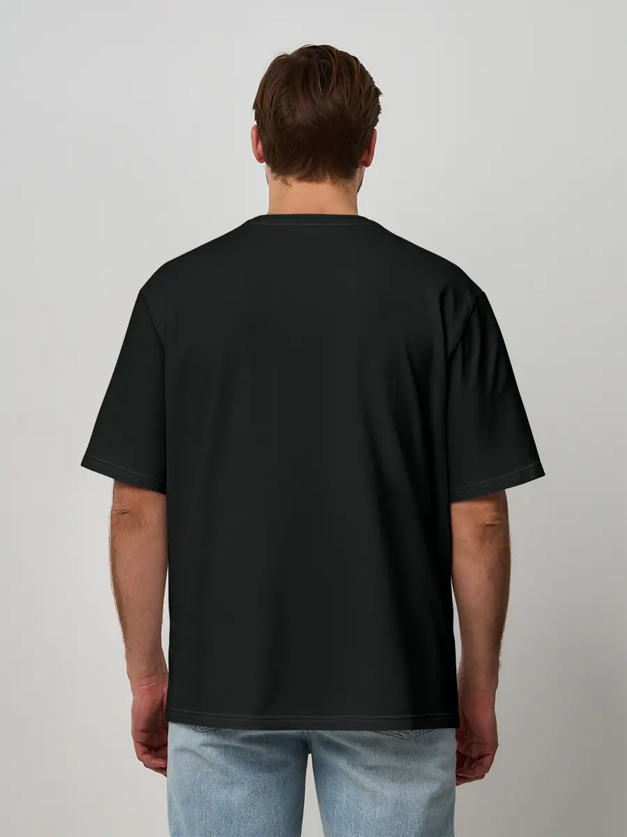 Мужская футболка оверсайз / Аска Евангелион Nerv