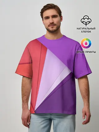 Мужская футболка оверсайз / ORIGAMI