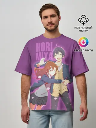 Мужская футболка оверсайз / ХОРИМИЯ
