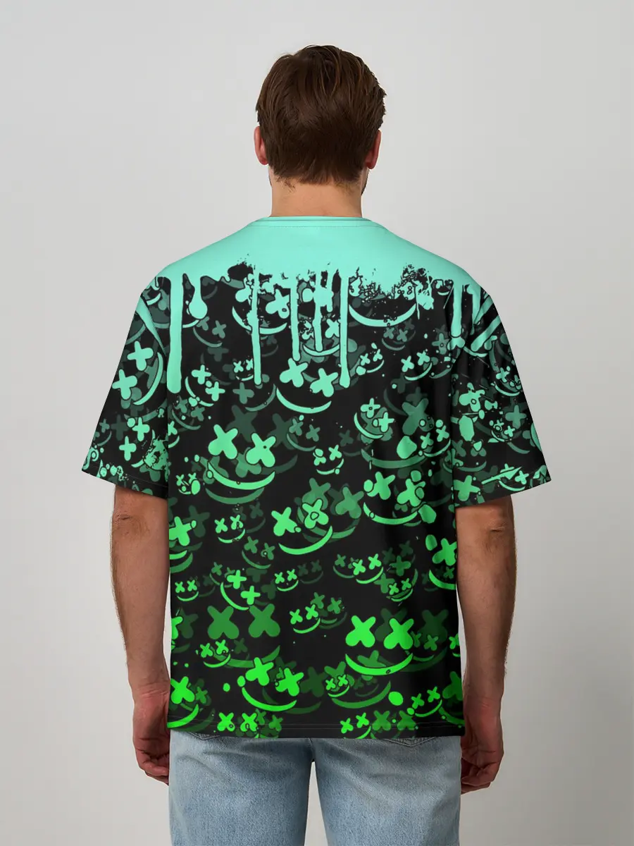 Мужская футболка оверсайз / MARSHMELLO