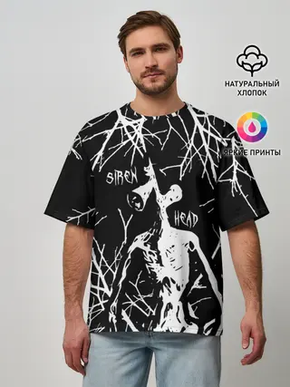 Мужская футболка оверсайз / Сайрен Хэд