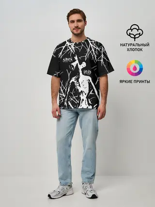 Мужская футболка оверсайз / Сайрен Хэд