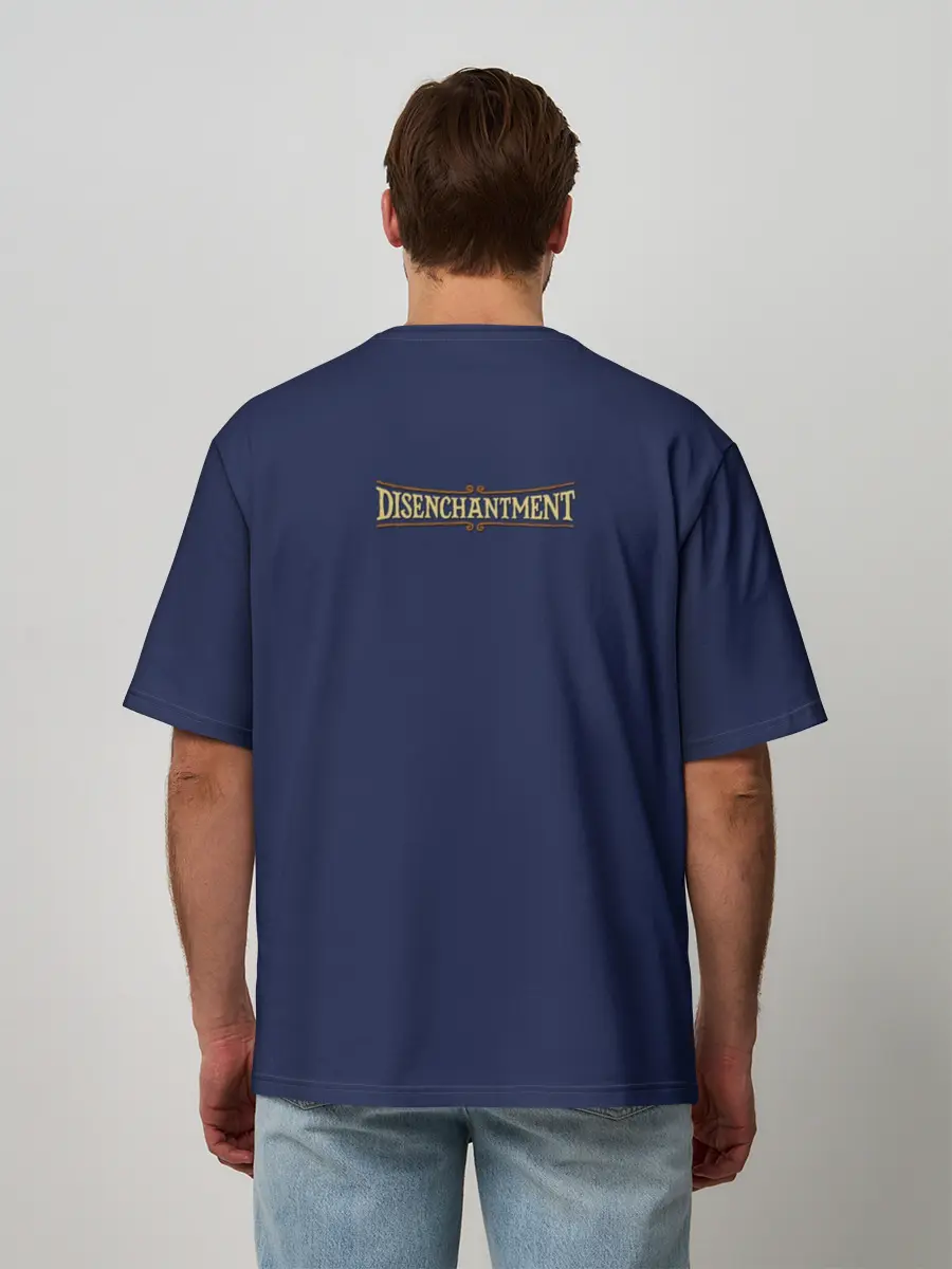 Мужская футболка оверсайз / Disenchantment.I Can Drink It!