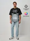 Мужская футболка оверсайз / EXO