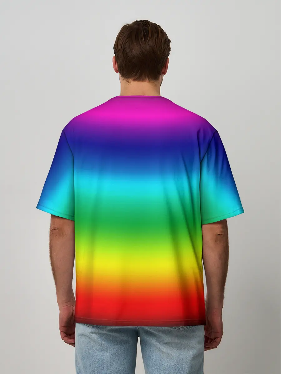 Мужская футболка оверсайз / Dab New Year