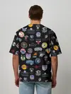 Мужская футболка оверсайз / NBA Pattern | НБА Паттерн