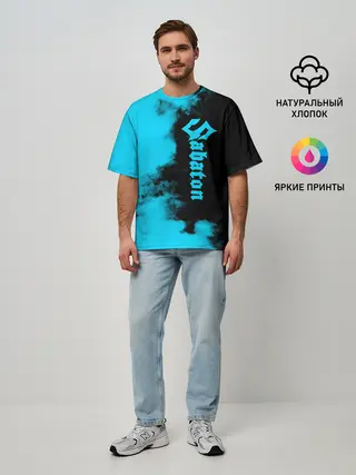 Мужская футболка оверсайз / Sabaton